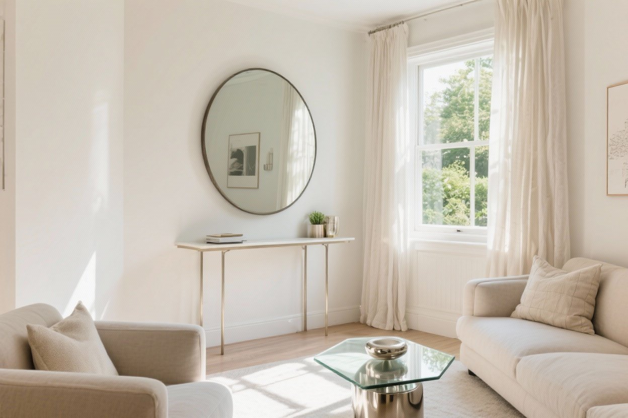 How to Use Mirrors to Open up a Small Room Like a Design Pro
