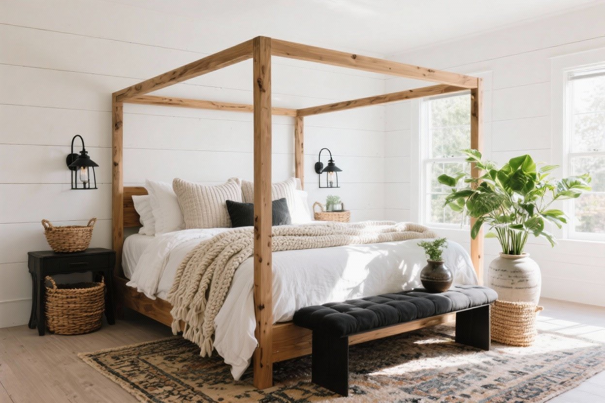 Modern Farmhouse Bedroom Makeover Guide That Feels Cozy, Chic, and Totally You