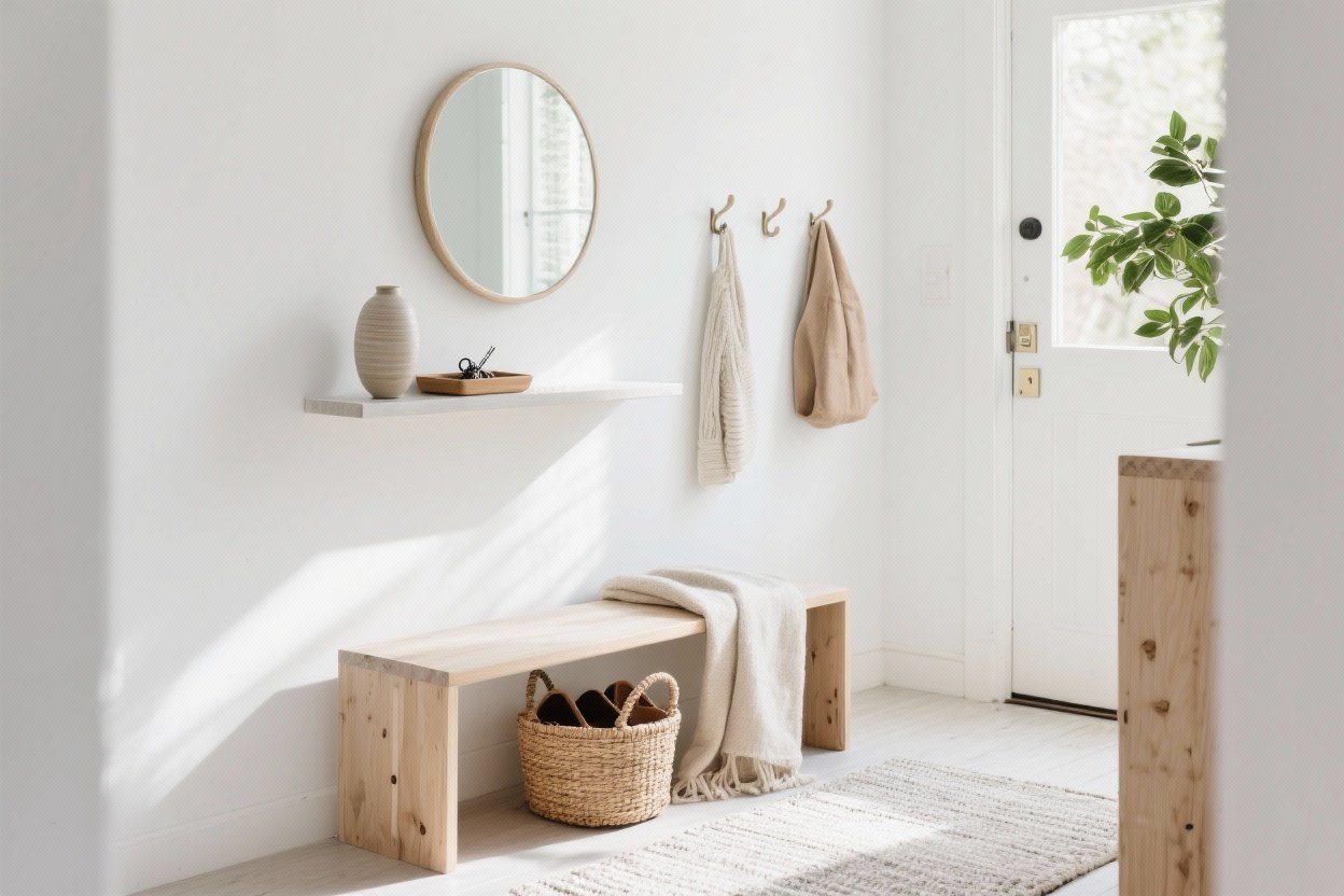 Decorating a Small Entryway Without Clutter: 5 Gorgeous Ideas You’ll Love
