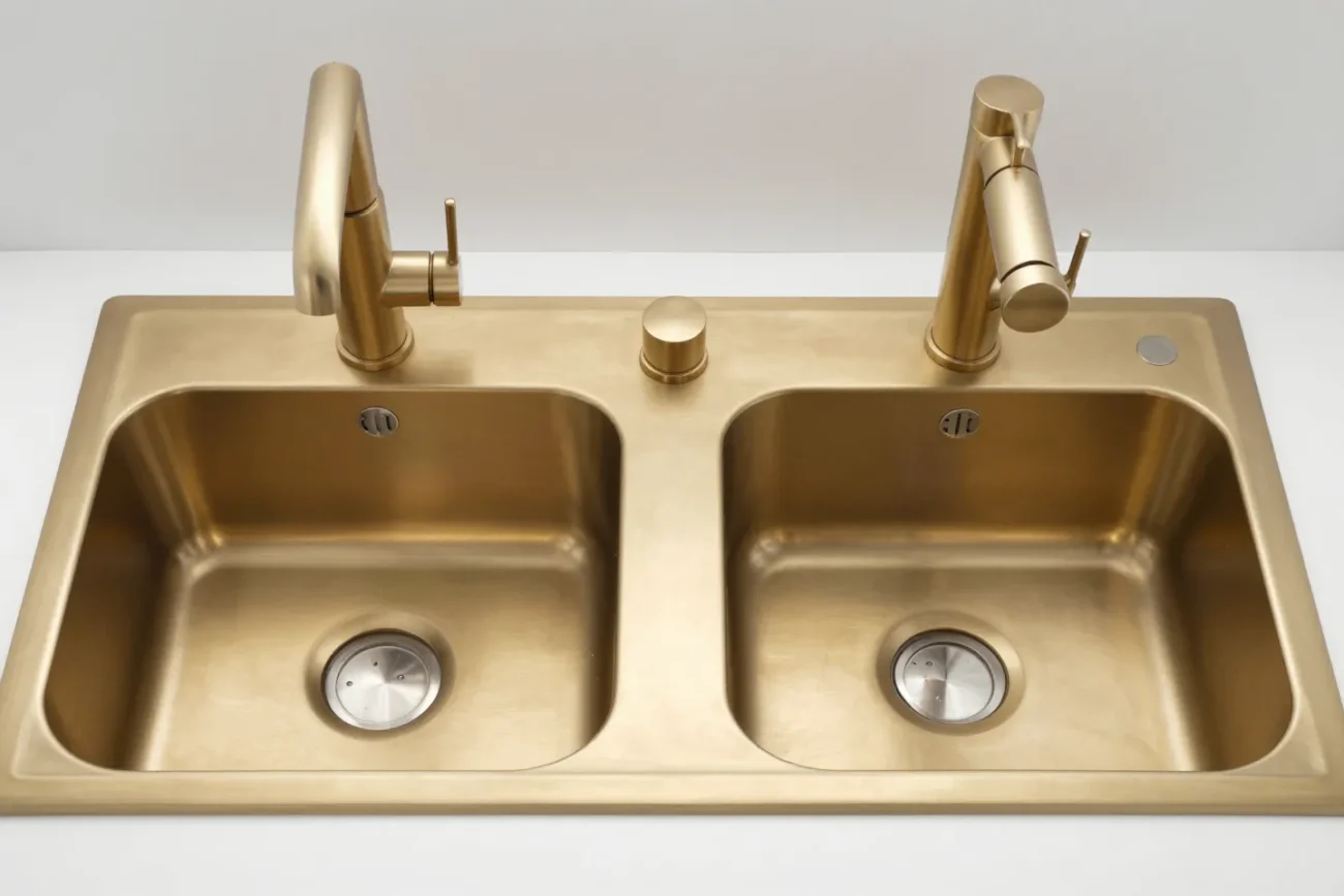 Brushed Gold vs. Polished Brass: Choosing the Right Finish for Your Sink