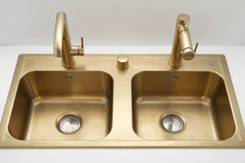 Brushed Gold vs. Polished Brass: Choosing the Right Finish for Your Sink