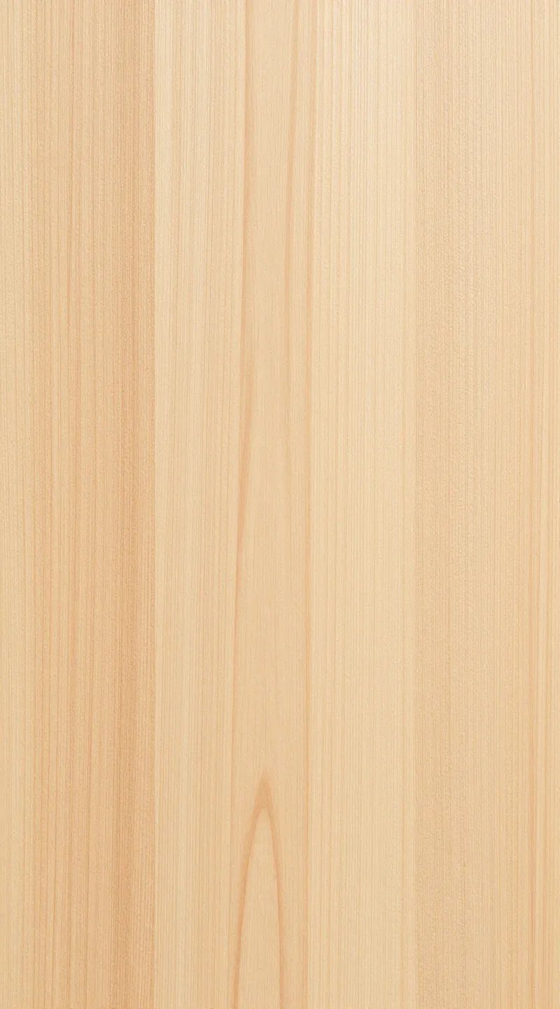 Closeup of 1x8 pine board showing smooth grain