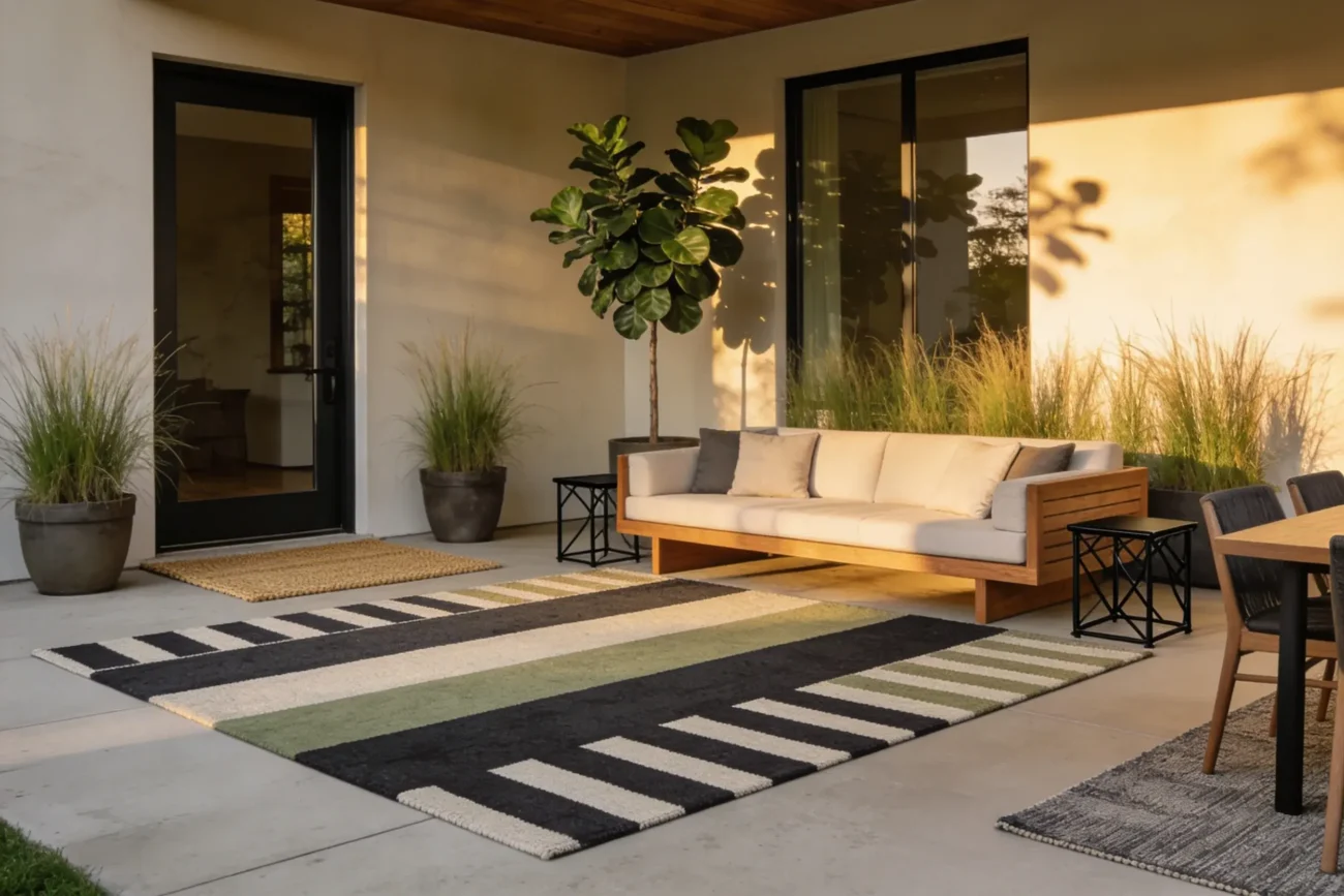 How to Style Outdoor Rugs Like a Designer Fast
