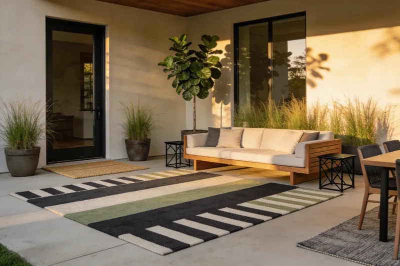 How to Style Outdoor Rugs Like a Designer Fast