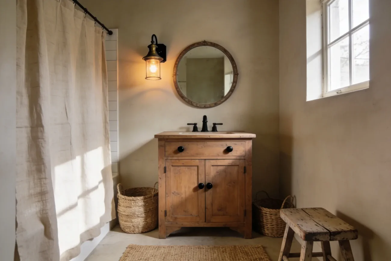 Genius Rustic Bathroom Ideas on a Budget That Wow
