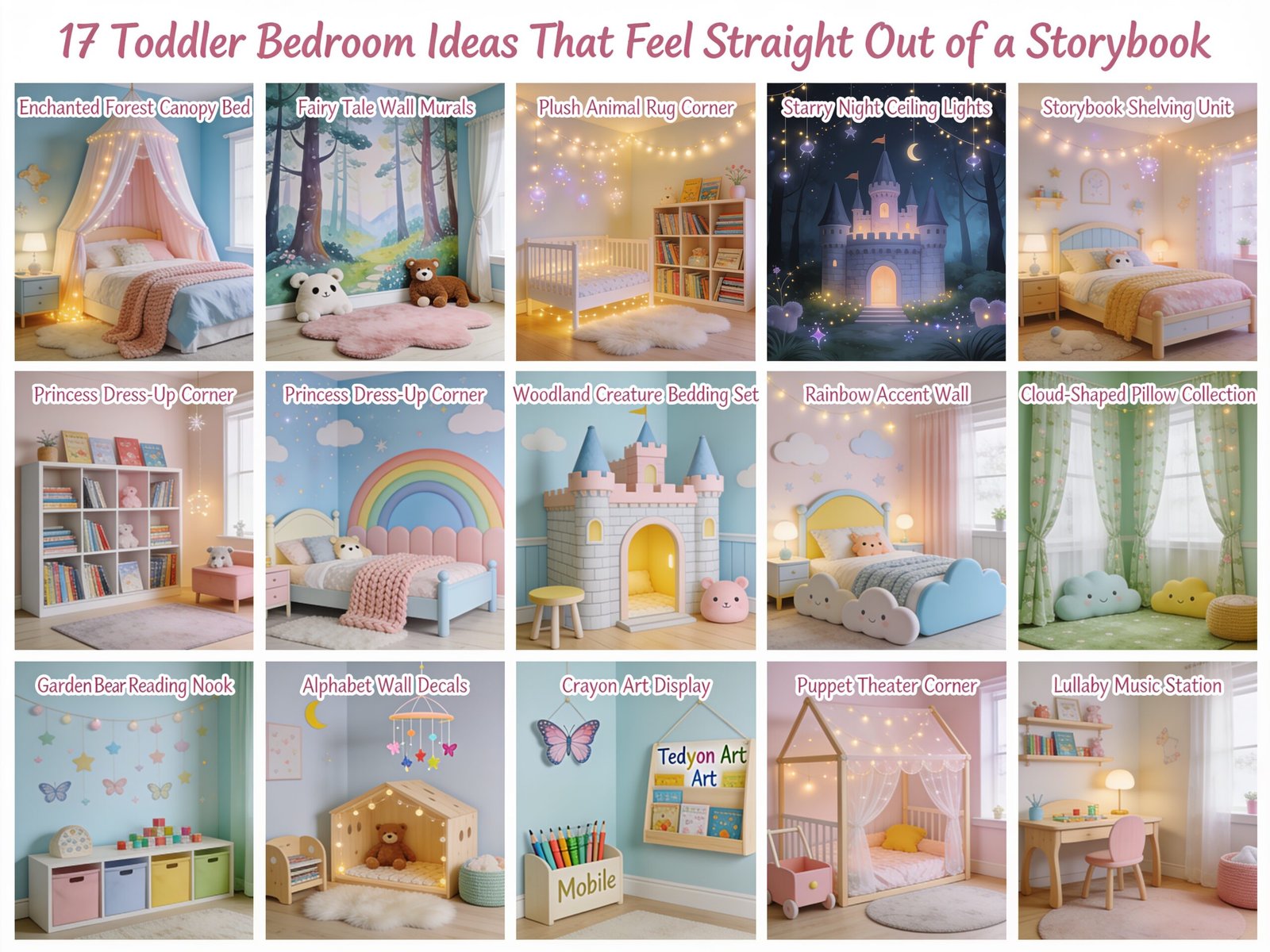 17 Toddler Bedroom Ideas That Feel Straight Out of a Storybook
