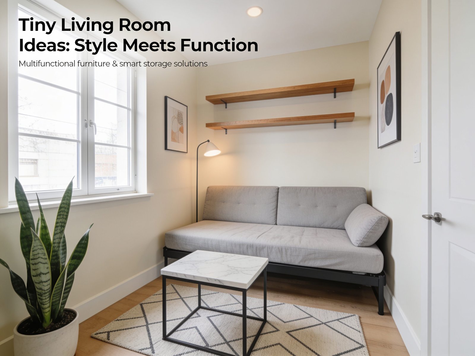 Tiny Living Room Ideas That Don't Compromise on Style